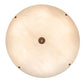 Meyda Lighting Cypola 24" 6-Light Antique Copper Semi-flush Mount Light With Beige Fleshtone Idalight Shade