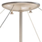 Meyda Lighting Cypola 24" 6-Light Nickel Flush Mount Light With Whitestone Idalight Shade Glass