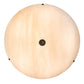 Meyda Lighting Cypola 27" 5-Light Oil Rubbed Bronze Semi-flush Mount Light With Beige Fleshtone Idalight Shade