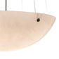 Meyda Lighting Cypola 30" 4-Light Timeless Bronze Inverted Pendant Light With Whitestone Idalight Shade