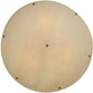 Meyda Lighting Cypola 36" 6-Light Oil Rubbed Bronze Inverted Pendant Light With Whitestone Idalight Shade Glass