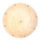 Meyda Lighting Cypola 36" 6-Light Solar Black Inverted Pendant Light With Beige Alabaster Idalight Shade