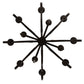 Meyda Lighting Cypress 48" 12-Light Satin Black Chandelier