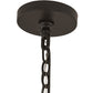 Meyda Lighting Cypress 48" 12-Light Satin Black Chandelier