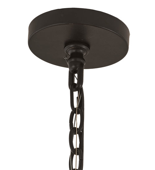 Meyda Lighting Cypress 48" 12-Light Satin Black Chandelier
