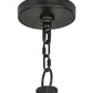 Meyda Lighting Cypress 54" 12-Light Satin Black Wrought Iron Chandelier With White Faux Candlelight