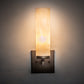 Meyda Lighting Dante 5" Tyler Bronze Wall Sconce With Sahara Taupe Idalight Shade