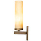 Meyda Lighting Dante 5" Tyler Bronze Wall Sconce With Sahara Taupe Idalight Shade