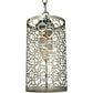 Meyda Lighting Deco 5" Stainless Steel Mini Pendant Light With Chrome Shade
