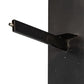 Meyda Lighting Deep Polaris 20" 8-Light Textured Black Wall Sconce With White Statuario Idalight Shade Glass