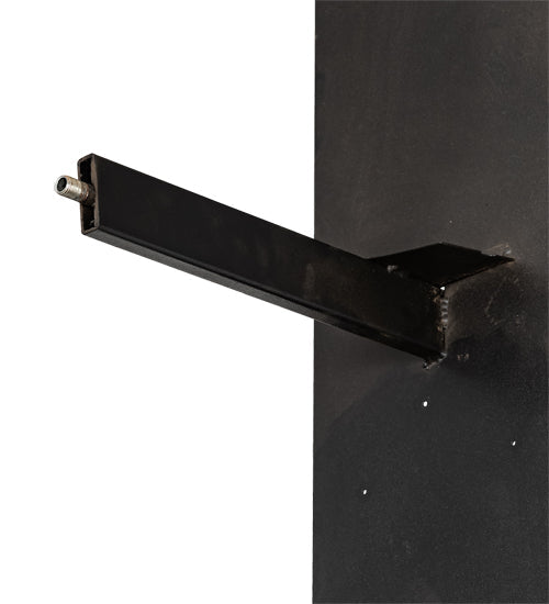 Meyda Lighting Deep Polaris 20" 8-Light Textured Black Wall Sconce With White Statuario Idalight Shade Glass