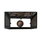 Meyda Lighting Deer Creek 108590 13" 2-Light Antique Copper Wall Sconce With Silver Mica Shade Glass
