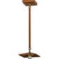Meyda Lighting Deer at Dawn 10" Earth Pendant Light With Beige Art Shade Glass