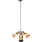 Meyda Lighting Deina 49" 24-Light Cajun Spice Chandelier With Faux Candlelight