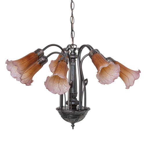 Meyda Lighting Deina 49" 24-Light Cajun Spice Chandelier With Faux Candlelight