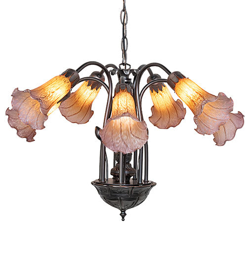 Meyda Lighting Deina 49" 24-Light Cajun Spice Chandelier With Faux Candlelight