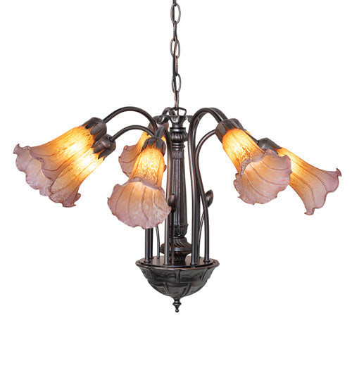 Meyda Lighting Deina 49" 24-Light Cajun Spice Chandelier With Faux Candlelight