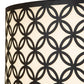 Meyda Lighting Dekko 36" 3-Light Oil Rubbed Bronze Pendant Light With Whitestone Idalight Shade