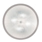 Meyda Lighting Dekko 40" 8-Light Horizon White Pendant Light With White Crystal Rainfall Shade