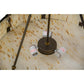 Meyda Lighting Delano 36" 11-Light Antique Copper Chandelier With Travertine Idalight Shade