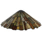 Meyda Lighting Delta 17" Multi-Colored Jadestone Shade