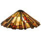 Meyda Lighting Delta 17" Multi-Colored Jadestone Shade