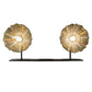 Meyda Lighting Delta 36-55" 2-Light Mahogany Bronze Swing Arm Wall Sconce With Multi-Colored Jadestone Shade