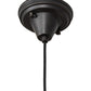 Meyda Lighting Delta 38" Craftsman Brown Mini Pendant Light With Beige Jadestone Shade Glass