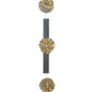 Meyda Lighting Delta 50" 3-Light Timeless Bronze Island Pendant Light With Beige Jadestone Shade Glass