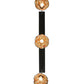 Meyda Lighting Delta 51" 3-Light Mahogany Bronze Island Pendant Light With Multi-Colored Jadestone Shade