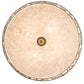 Meyda Lighting Deserto Seco 27" 4-Light Brass Tint Flush Mount Light With Beige & White Shade