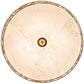 Meyda Lighting Deserto Seco 27" 4-Light Brass Tint Pendant Light With Beige & White Shade