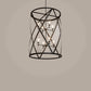 Meyda Lighting Desmond 42" 8-Light Oil Rubbed Bronze Pendant Light With White Faux Candlelight