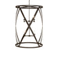 Meyda Lighting Desmond 42" 8-Light Oil Rubbed Bronze Pendant Light With White Faux Candlelight