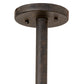 Meyda Lighting Diamond 14" 2-Light Chestnut Pendant Light With Ambra Siena Idalight Shade