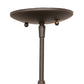 Meyda Lighting Diamond Craftsman 16"Sq 2-Light Oil Rubbed Bronze Pendant Light With Silver Mica Shade Glass