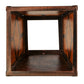 Meyda Lighting Diamond Craftsman 7" Mahogany Bronze Frame With Amber Mica Shade Glass