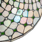 Meyda Lighting Diamond & Jewel Recurve 18" Green & Clear Shade
