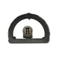 Meyda Lighting Diamond Turbine 6" 2-Light Black Chrome & Stainless Steel Wall Sconce