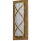 Meyda Lighting Diana 10" 2-Light Custom Gold Wall Sconce With Whitestone Idalight Shade