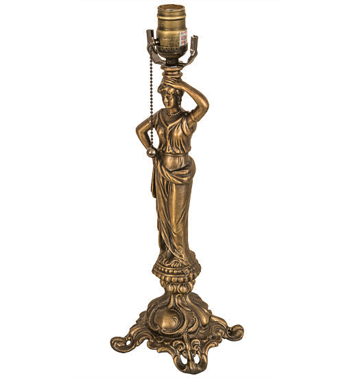 Meyda Lighting Diana 14" Antique Table Lamp Base