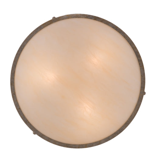 Meyda Lighting Dionne 30" 3-Light Corinth Pendant Light With Sahara Taupe Idalight Shade