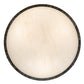 Meyda Lighting Dionne 31" 3-Light Gunmetal Semi-flush Mount Light With Ivory Linen Idalight Shade