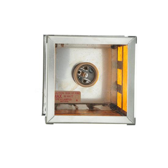 Meyda Lighting Double Bar Mission 36" 4-Light Brushed Nickel Island Pendant Light With Amber Mica Shade Glass