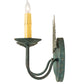 Meyda Lighting Double Pine Tree 11" 2-Light Golden Verde Wall Sconce With Amber Faux Candlelight