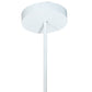 Meyda Lighting Drafter's Lamp 94" 16-Light Gloss White Chandelier