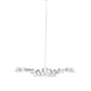 Meyda Lighting Drafter's Lamp 94" 16-Light Gloss White Chandelier