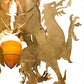 Meyda Lighting Dragos 80" 5-Light Sahara Gold Pendant Light