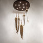 Meyda Lighting Dreamcatcher 48" 10-Light Vintage Copper & Mahogany Bronze Cascading Pendant Light