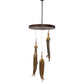 Meyda Lighting Dreamcatcher 48" 10-Light Vintage Copper & Mahogany Bronze Cascading Pendant Light